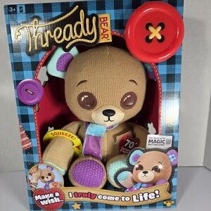 Plush Toy - Brown, Purple, Blue